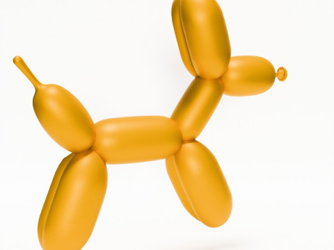 3D Printing Dissect Balloon Dog toy 3D 模型