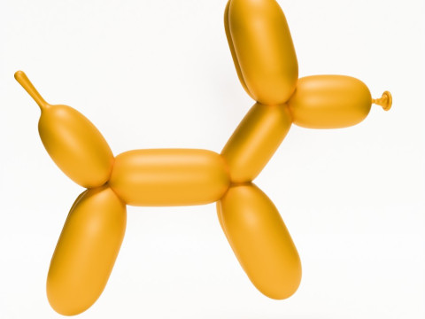 3D Printing Dissect Balloon Dog toy 3D 模型
