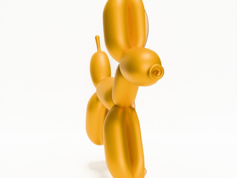 3D Printing Dissect Balloon Dog toy 3D 模型