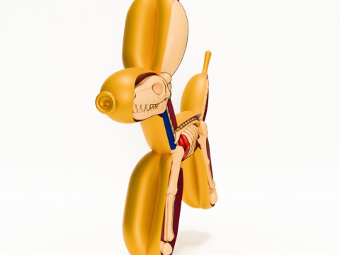 3D Printing Dissect Balloon Dog toy 3D 模型
