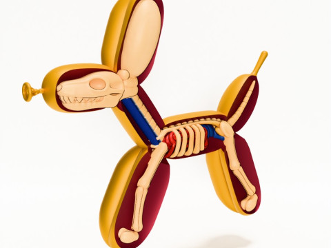 3D Printing Dissect Balloon Dog toy 3D 模型