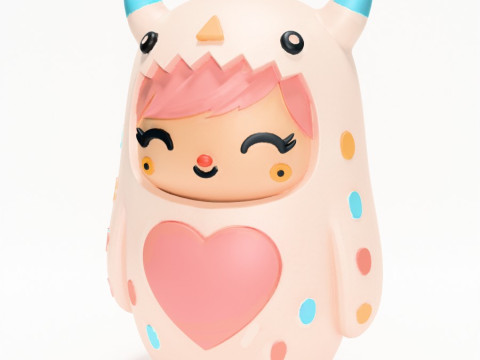 3D プリントのかわいいモンスターのおもちゃ 3Dモデル