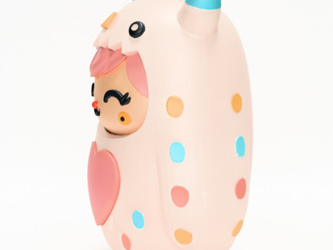 3D プリントのかわいいモンスターのおもちゃ 3Dモデル