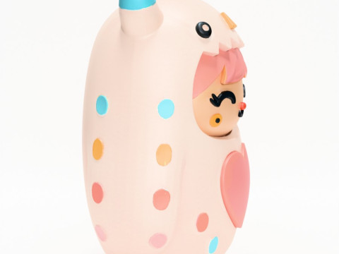 3D プリントのかわいいモンスターのおもちゃ 3Dモデル