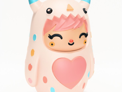 3D プリントのかわいいモンスターのおもちゃ 3Dモデル