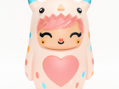 3D プリントのかわいいモンスターのおもちゃ 3Dモデル