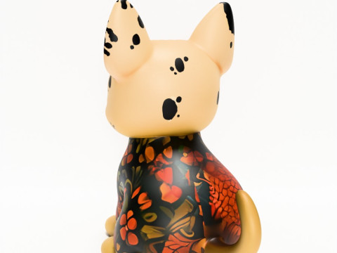 3D Printing Dogo Koi Tattoo toy 3D Model