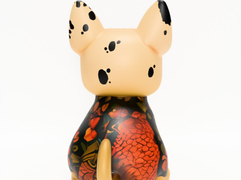 3D Printing Dogo Koi Tattoo toy 3D Model