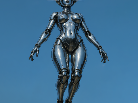 3D Printing Chrome Aura toy 3D 模型