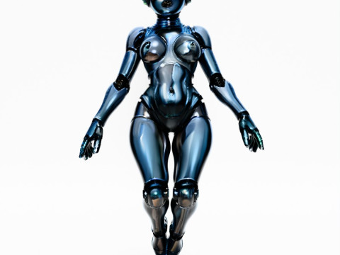 3D Printing Chrome Aura toy 3D Model