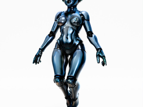 3D Printing Chrome Aura toy 3D Model