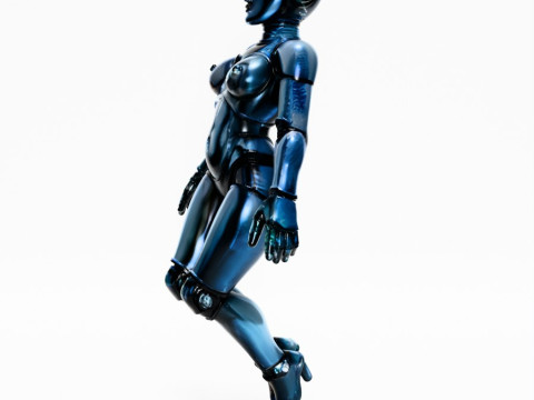 3D Printing Chrome Aura toy 3D Model