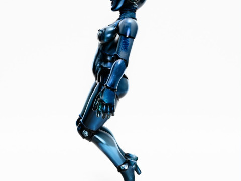 3D Printing Chrome Aura toy 3D Model