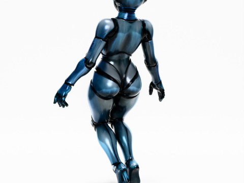3D Printing Chrome Aura toy 3D Model