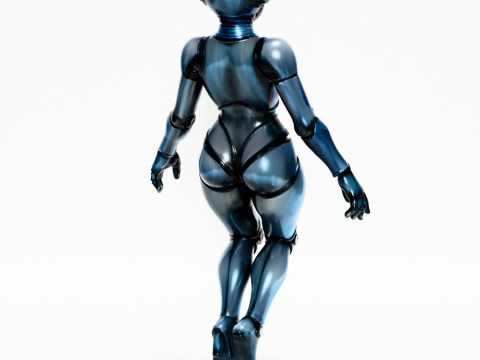 3D Printing Chrome Aura toy 3D Model
