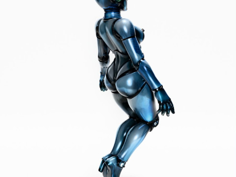 3D Printing Chrome Aura toy 3D Model
