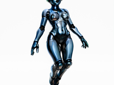 3D Printing Chrome Aura toy 3D Model
