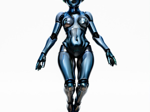 3D Printing Chrome Aura toy 3D Model