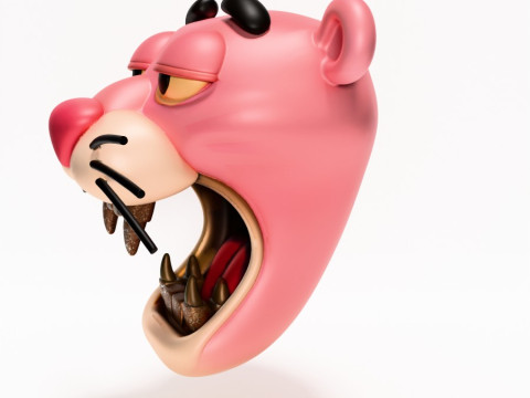 3D Printing Drip Pink Panther toy 3D मॉडल