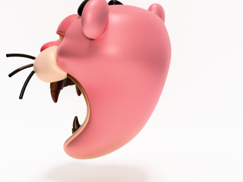3D Printing Drip Pink Panther toy 3D मॉडल