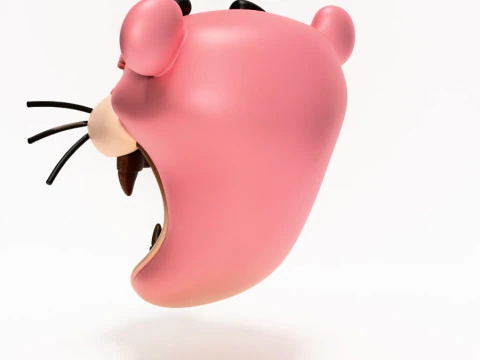 3D Printing Drip Pink Panther toy 3D Model