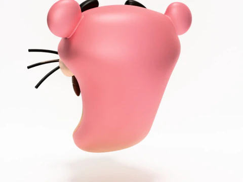 3D Printing Drip Pink Panther toy 3D Model