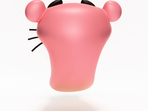3D Printing Drip Pink Panther toy 3D मॉडल