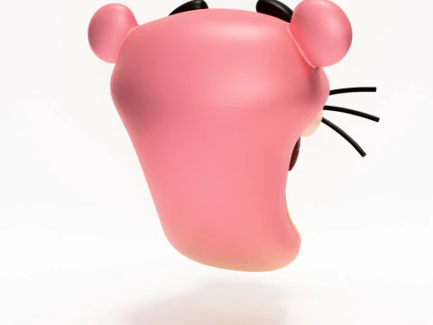 3D Printing Drip Pink Panther toy 3D Model