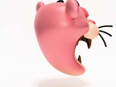 3D Printing Drip Pink Panther toy 3D मॉडल