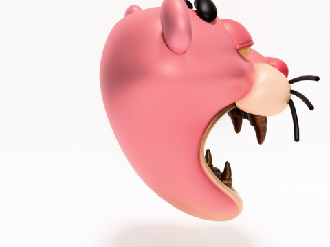 3D Printing Drip Pink Panther toy 3D मॉडल