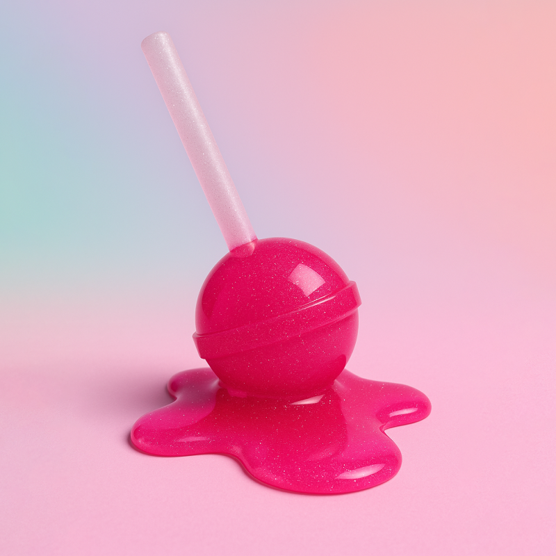 3D Printing Melt Lollipop toy 3D Model .c4d .max .obj .3ds .fbx .stl .blend 