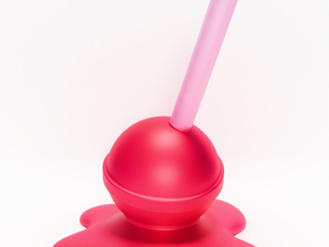 3D Printing Melt Lollipop toy 3D Model