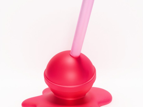 3D Printing Melt Lollipop toy 3D Model