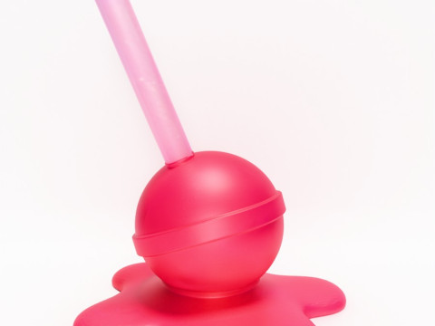 3D Printing Melt Lollipop toy 3D Model