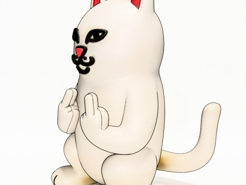 3D Printing Lord Nermal RipnDip toy 3D Model