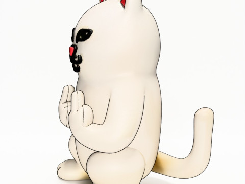 3D Printing Lord Nermal RipnDip toy 3D Model