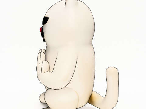 3D Printing Lord Nermal RipnDip toy 3D Model