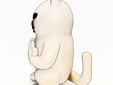 3D Printing Lord Nermal RipnDip toy 3D Model