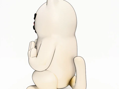 3D Printing Lord Nermal RipnDip toy 3D Model