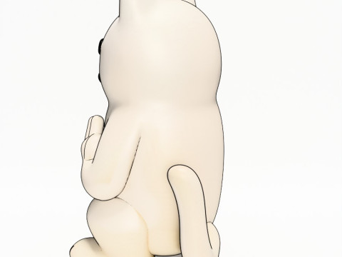 3D Printing Lord Nermal RipnDip toy 3D Model