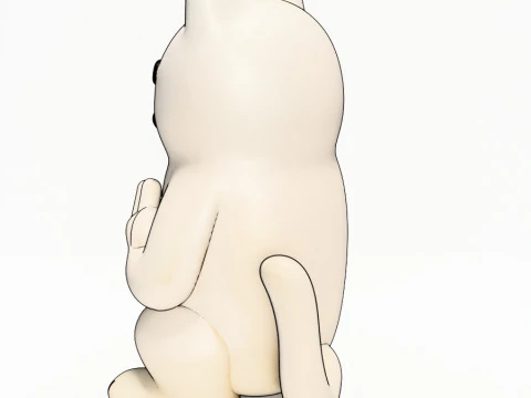 3D Printing Lord Nermal RipnDip toy 3D Model
