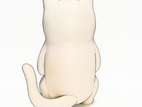 3D Printing Lord Nermal RipnDip toy 3D Model