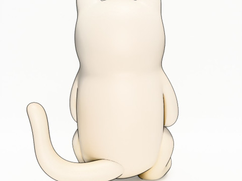 3D Printing Lord Nermal RipnDip toy 3D Model