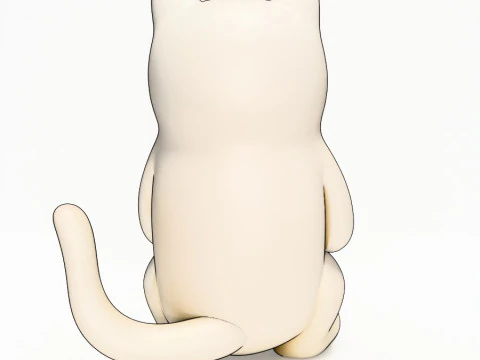 3D Printing Lord Nermal RipnDip toy 3D Model