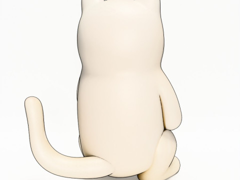 3D Printing Lord Nermal RipnDip toy 3D Model