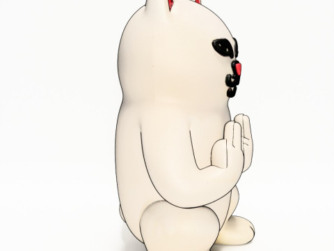3D Printing Lord Nermal RipnDip toy 3D Model