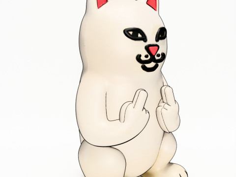 3D Printing Lord Nermal RipnDip toy 3D Model