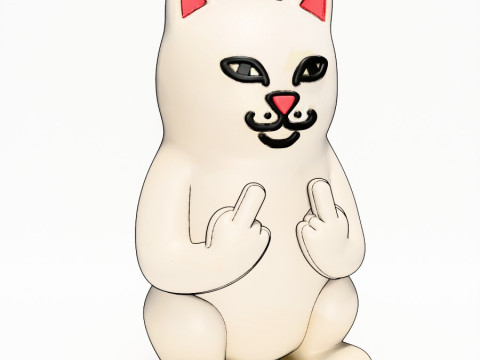 3D Printing Lord Nermal RipnDip toy 3D Model