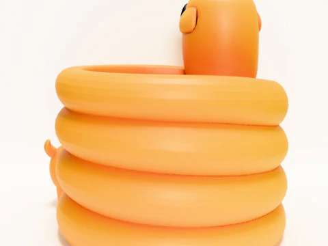 3D Printing Twist Jake the Penholder toy 3D Model