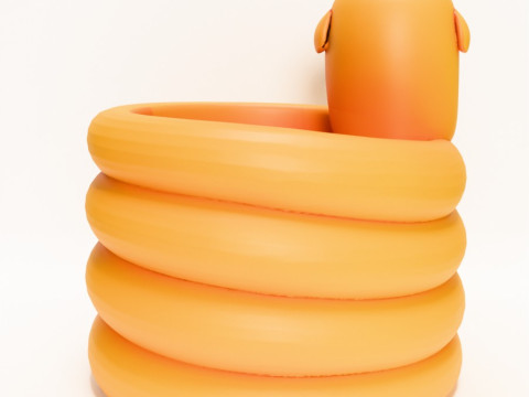 3D Printing Twist Jake the Penholder toy Modelo 3D